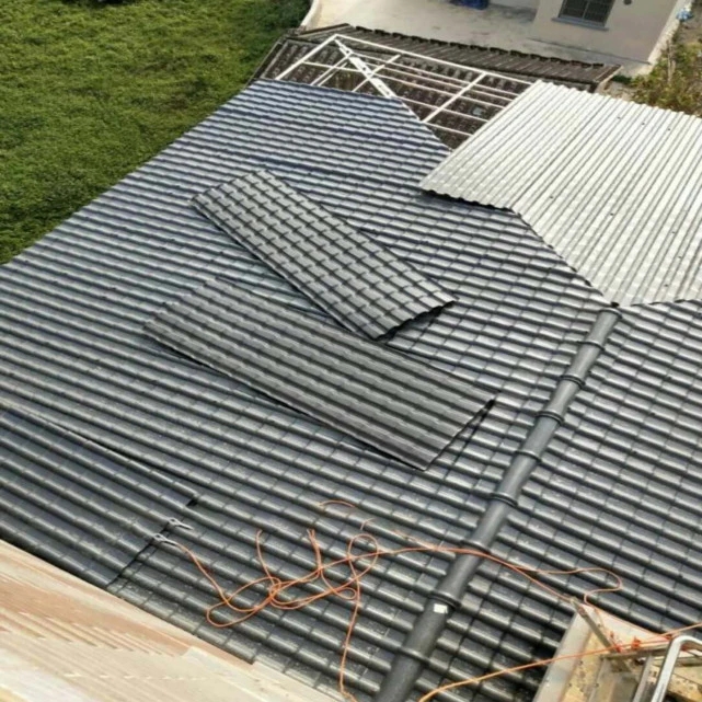 新型建筑材料合成樹(shù)脂瓦，新時(shí)代城市建設(shè)的屋頂瓦