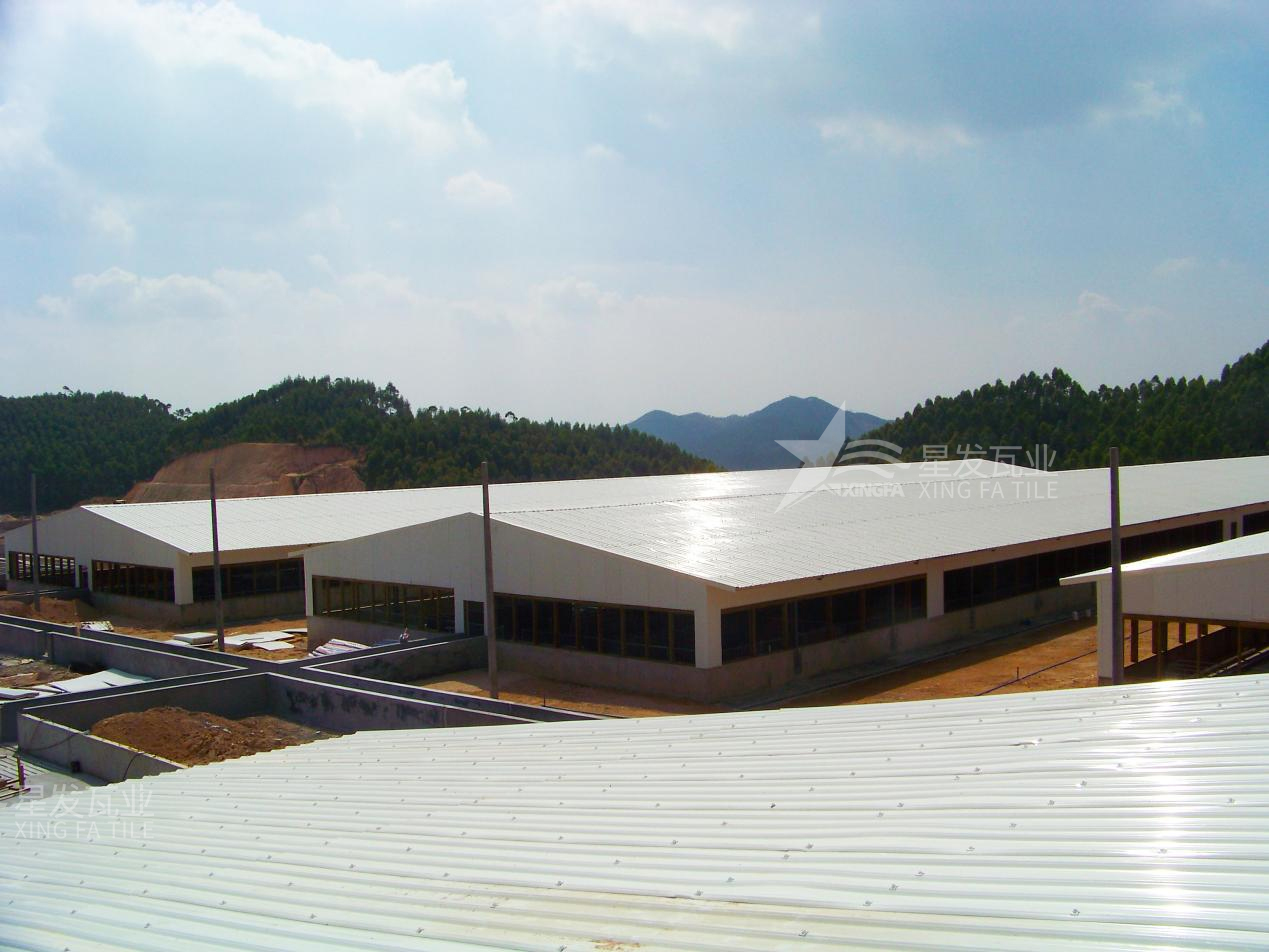 合成樹脂瓦施工安裝用什么材料搭建架子，鋼結(jié)構(gòu)搭建樹脂瓦